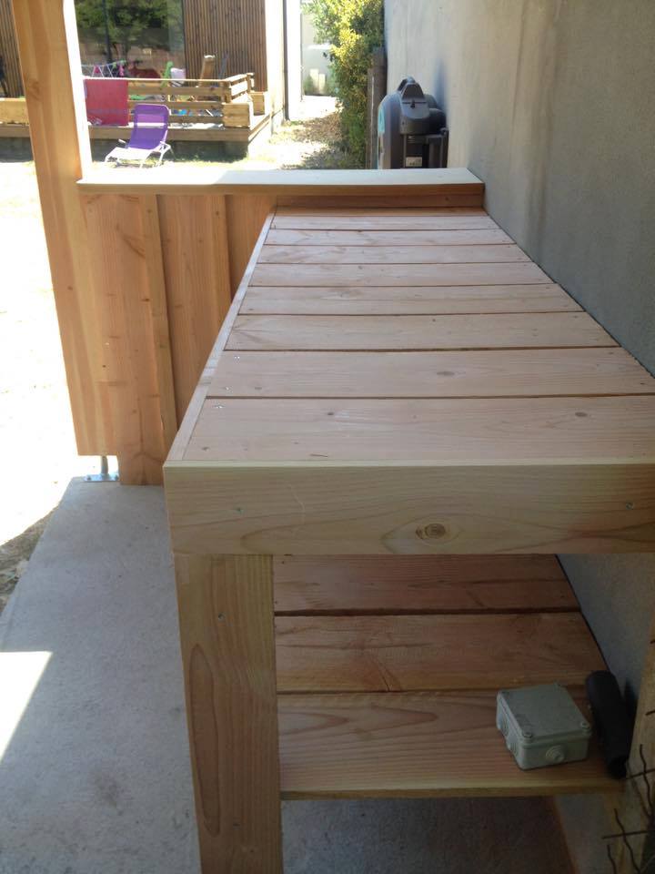 Savoir-faire artisanal pour appentis bois