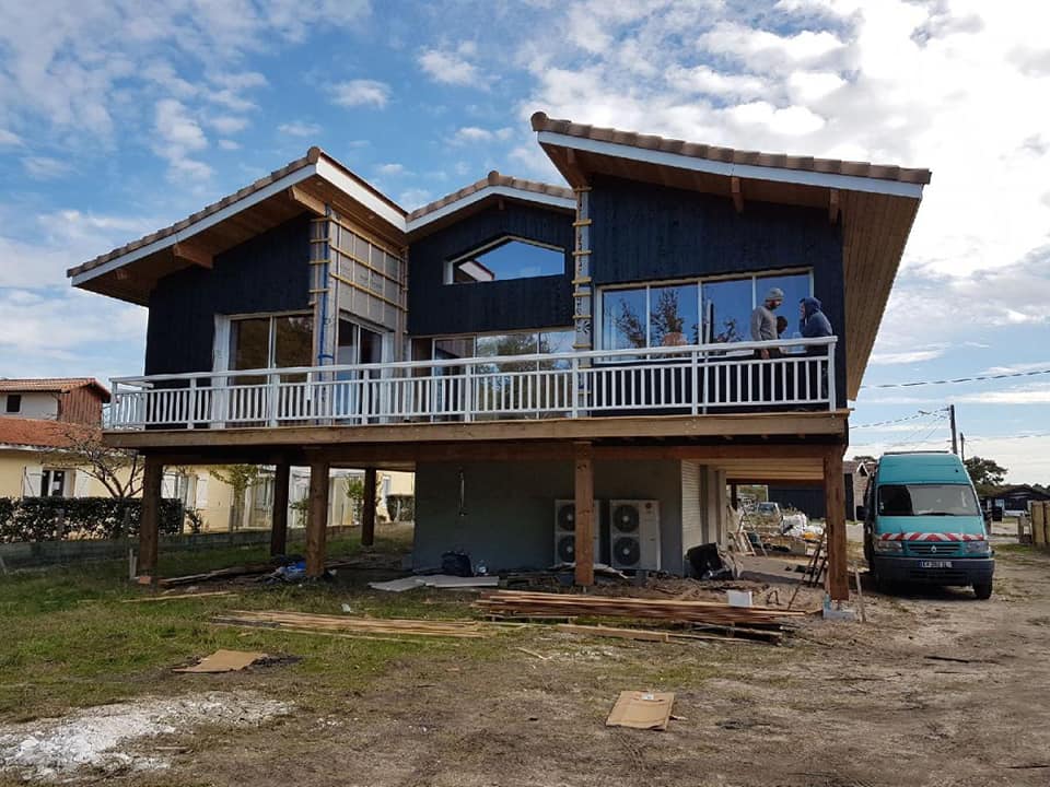 Balustrade en bois sur mesure - ÈRE BOIS Bordeaux