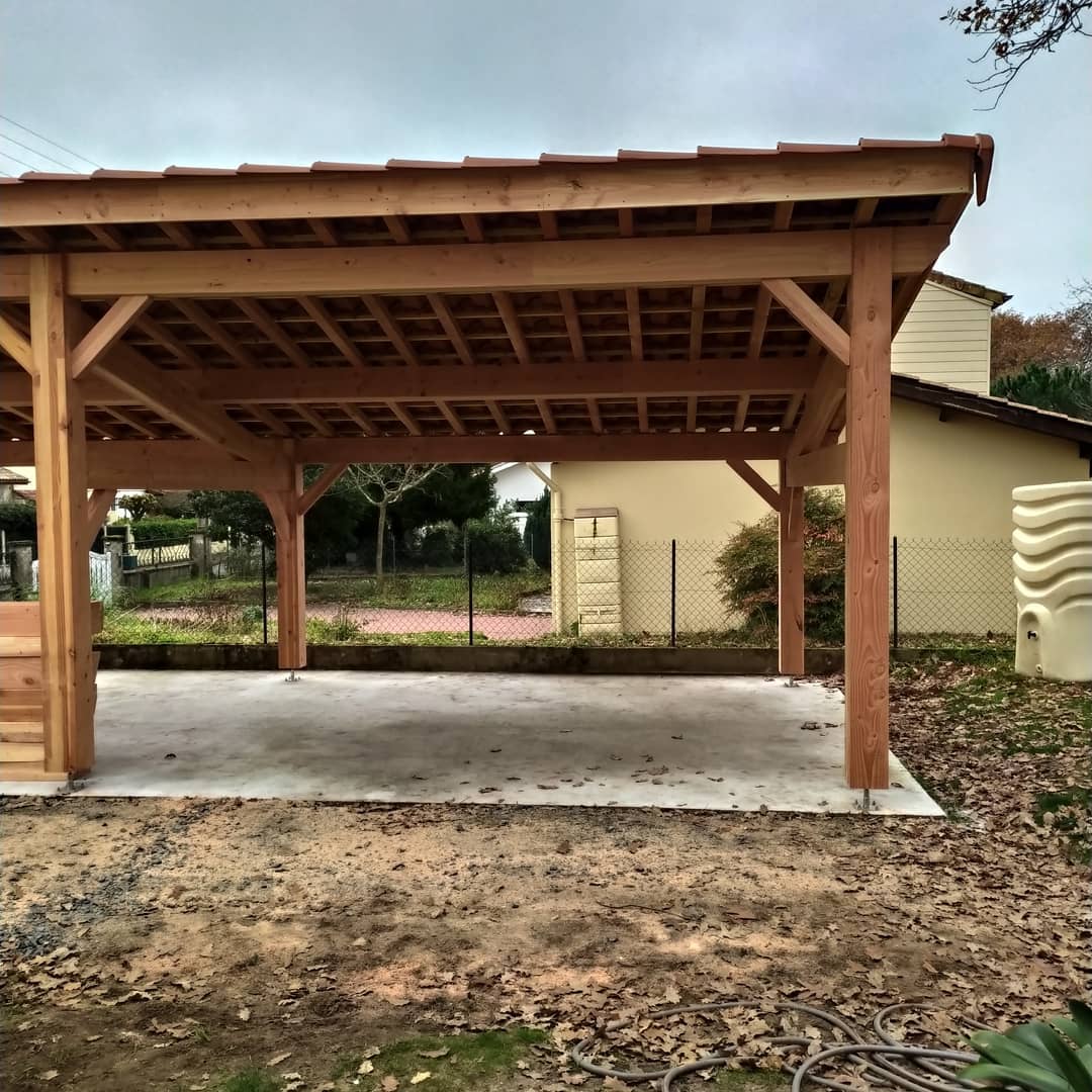 Savoir-faire charpentier pour carport