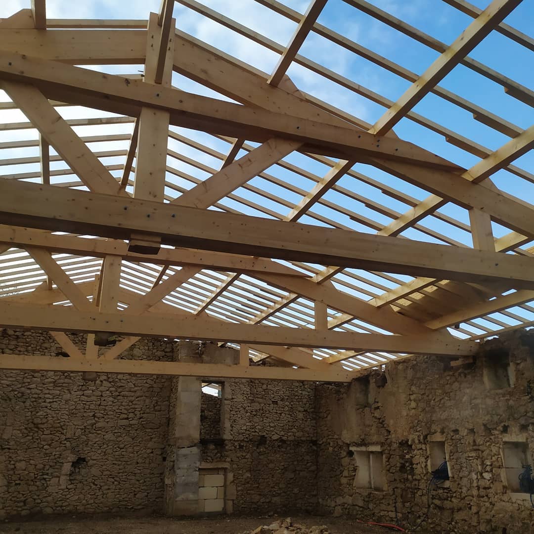 Charpente en bois