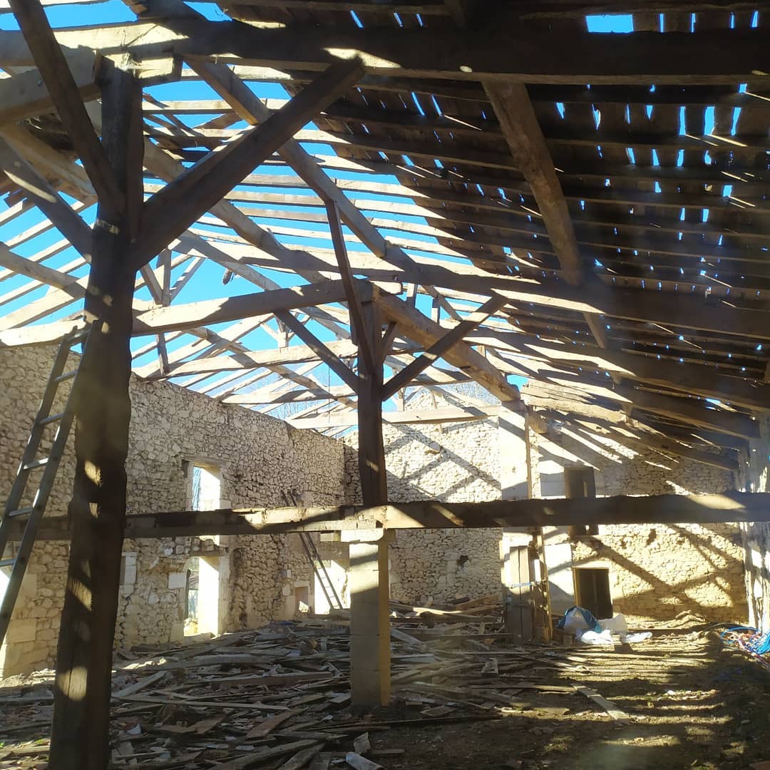 Rénovation de charpente ancienne