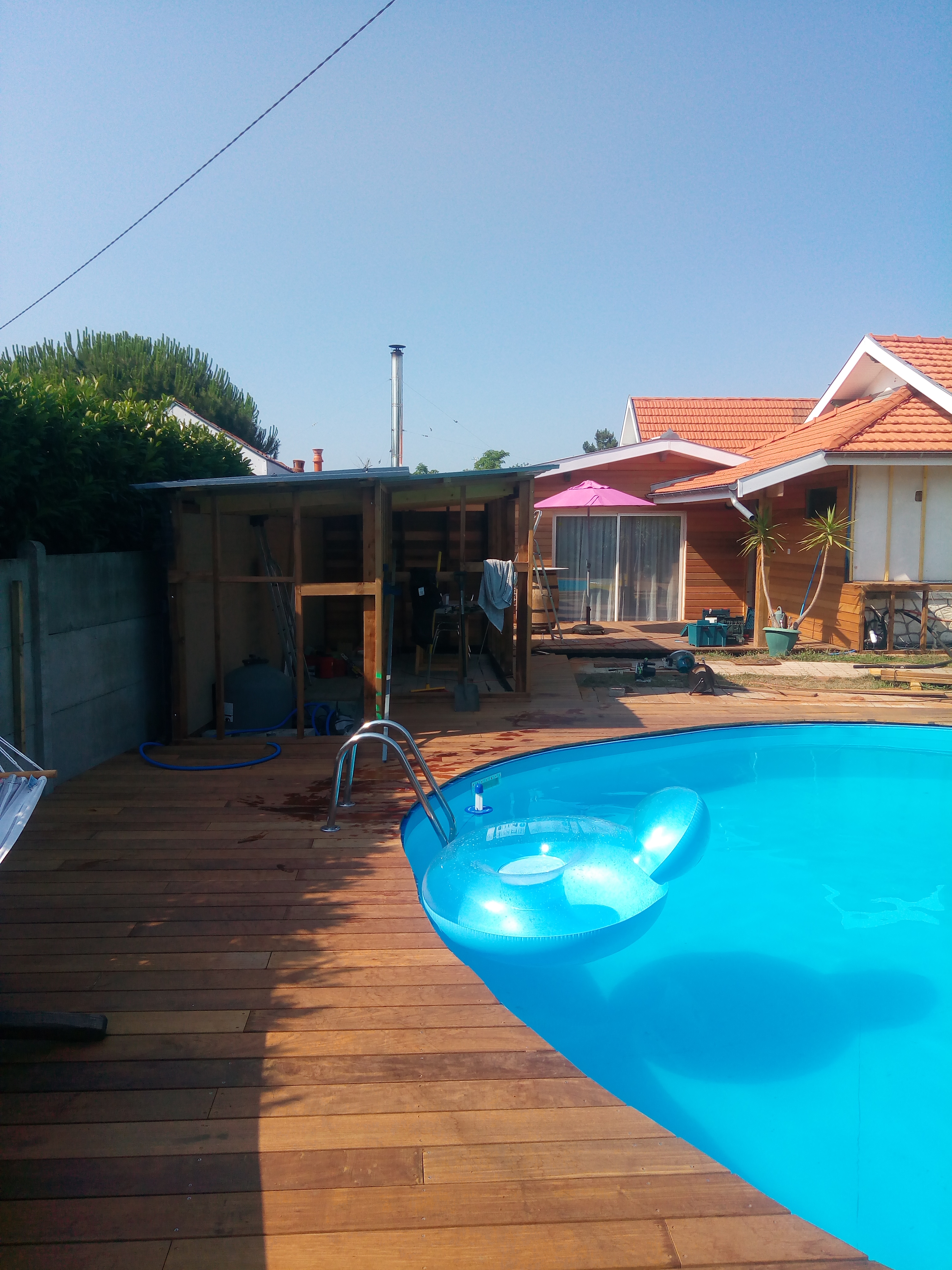 Terrasse et aménagements